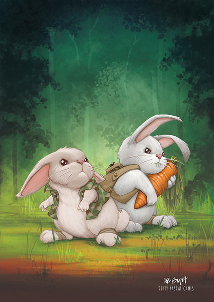 Survival of the Fattest Critter Art Prints - Various Designs (A5)