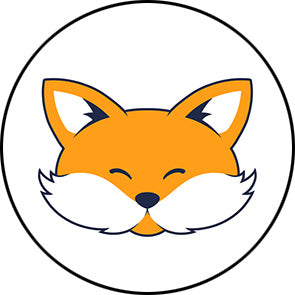 Dirty Rascal Games Fox Badge (Small)