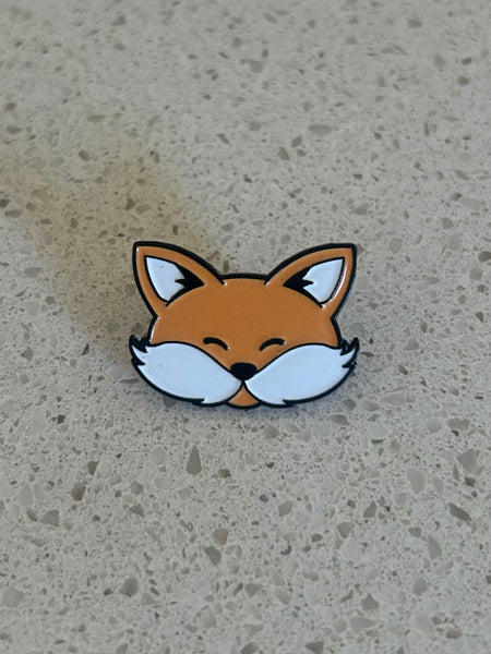 Dirty Rascal Games Enamel Fox Pin