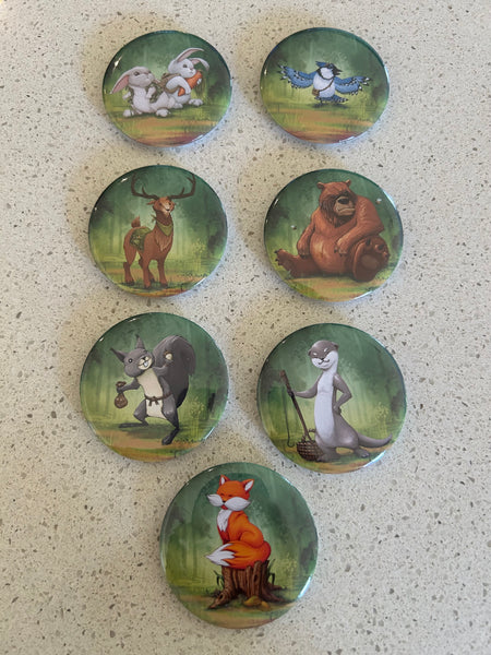 Survival of the Fattest Badges - Various Designs (Large)
