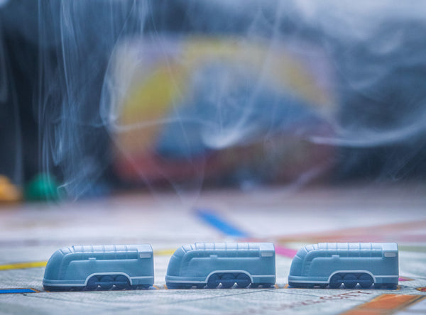 Deluxe Board Game Train Set - The Mercury