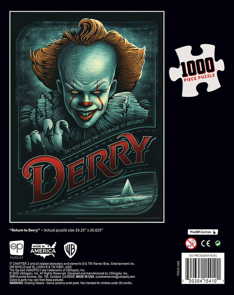 IT Chapter Two "Return to Derry" Puzzle (1000 Pieces)