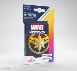 Marvel Champions Art Sleeves - Captain Marvel