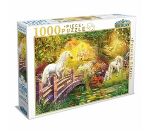 Tilbury Enchanted Garden Unicorns Puzzle (1000 Pieces)