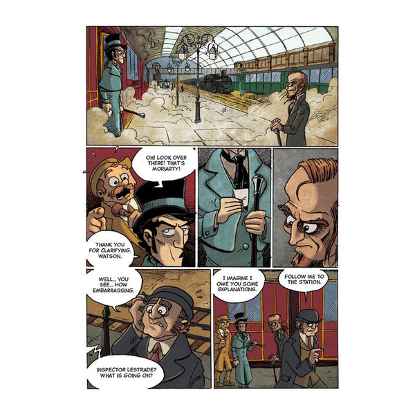 Graphic Novel Adventures: Sherlock Holmes & Moriarty Associates