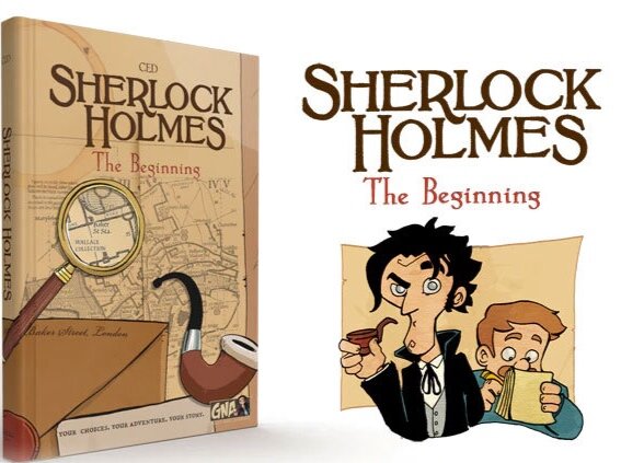 Graphic Novel Adventures: Sherlock Holmes The Beginning